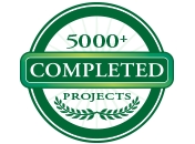 Over 5000 completed projects